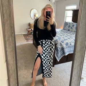 Knit Maxi skirt Kahlana Barfield Brown